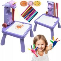 Projektor do rysowania dla dzieci rzutnik mazaki tablica do nauki rysowania