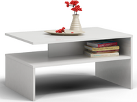 Duża Ława / Stolik Kawowy Do Salonu Biała 90 cm BOBO TS - 2 Kolory