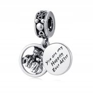 CHARMS Zawieszka Myszki Srebro S925 Moda Trusky