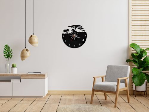 Zegar ścienny z płyty winylowej Safari 20.1 na Arena.pl