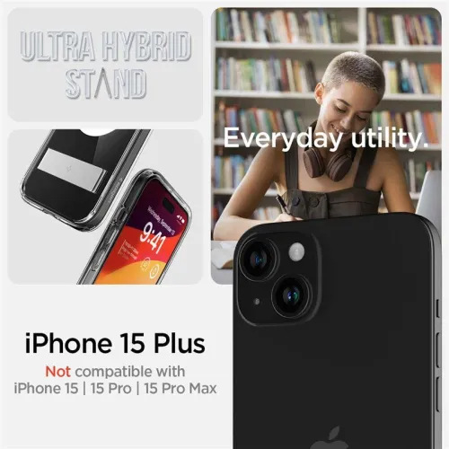 spigen ultra hybrid s magsafe, crystal clear - iphone 15 plus na Arena.pl
