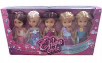 CHLOE GIRLZ Mini Laleczki Księżniczki Zestaw 5 Lalek