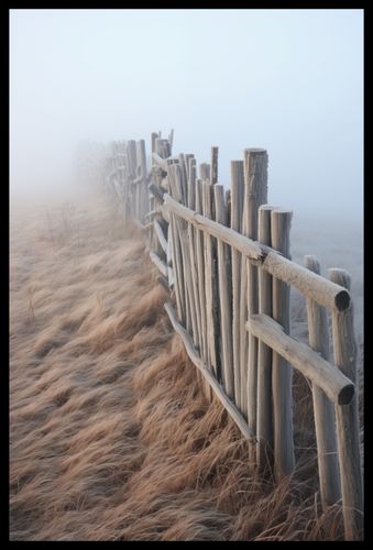 Plakat 40x60cm Mgła nad Wydmami na Arena.pl