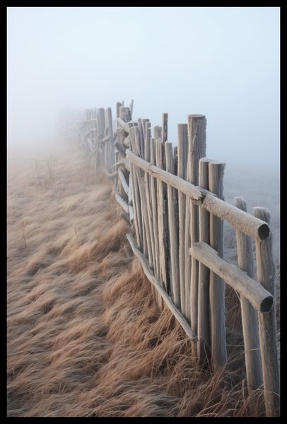 Plakat 40x60cm Mgła nad Wydmami zdjęcie 2