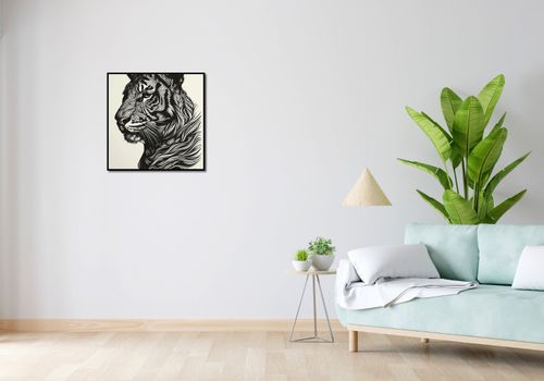 Plakat 60x60cm Tygrysi Gwizd na Arena.pl