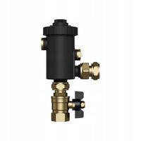 2X FILTR MAGNETYCZNY SEPARATOR ZANIECZYSZCZEŃ IBO 3/4 CALA DN20 Z ZAWOREM 3