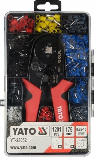 ZACISKARKA DO KONEKTORÓW KOŃCÓWEK + 1200 TULEJEK na Arena.pl