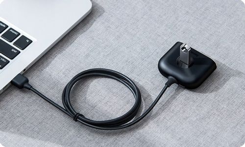 HUB USB BASEUS ADAPTER ROZDZIELACZ ROZGAŁĘŹNIK USB 3.0 DO 4x USB KABEL 1M na Arena.pl