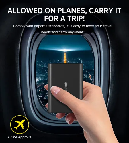 Powerbank Choetech B635BK 2xUSB-A / 2xUSB-C 27000mAh - czarny na Arena.pl