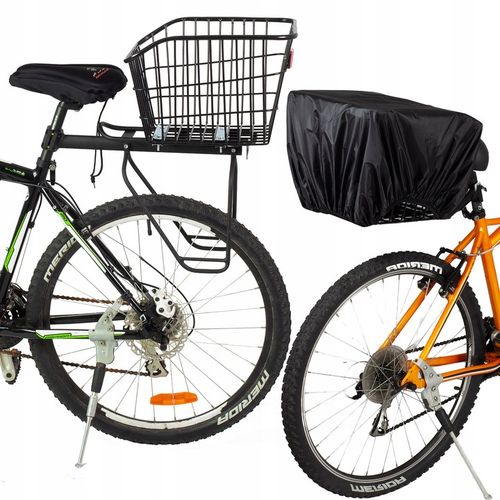 Koszyk rowerowy + pokrowiec na bagażnik rower tylny z pokrowcem na Arena.pl