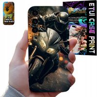 ETUI CASE SAMSUNG GALAXY S24 MOTOR KASK Motocykle FAN + SZKŁO HARTOWANE