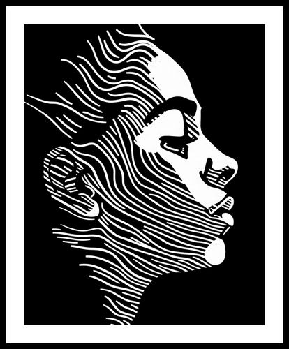 Plakat 40x50cm Linie Wyrazu na Arena.pl