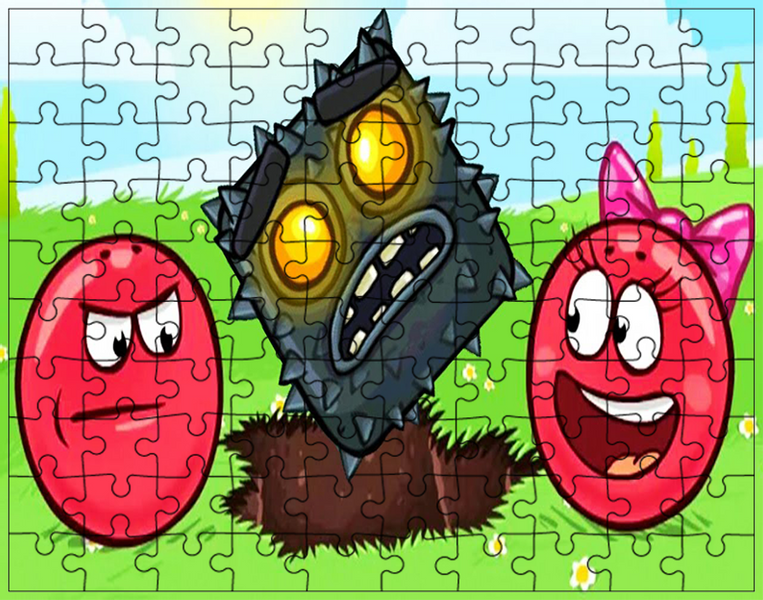 Puzzle Red Ball zdjęcie 1