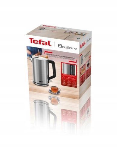 Czajnik elektryczny bezprzewodowy TEFAL Stal 1,7l KI513D10 na Arena.pl
