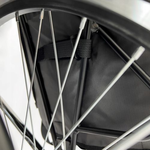 WOZINSKY SAKWA ROWEROWA TORBA NA ROWER DWUCZĘŚCIOWA PLECAK NA BAGAŻNIK 30L na Arena.pl