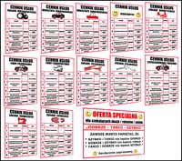 ŚMIESZNE ŻARTOBLIWE CENNIKI DLA RÓŻNYCH FIRM - duży wybór !