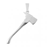 SREBRNY WISIOREK SIEKIERA SREBRO PRÓBY 925