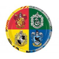 talerzyki papierowe harry potter 23cm, 8szt