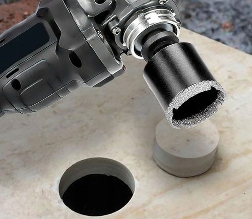 OTWORNICA DIAMENTOWA KORONKA WIERTŁO 6 8 10 35 68mm ADAPTER M14 DO GRESU na Arena.pl