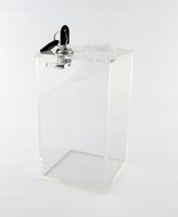 SKARBONA SKARBONKA URNA Z PLEXI 10x10x15 cm gr 3mm