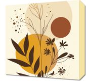 Obraz 40x40cm Złoto Pory Roku