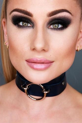 obróżka o-ring front collar black/silver kinky diva na Arena.pl