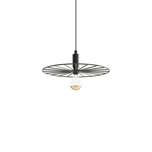 Lampa wisząca SIRKEL 30 czarny zdjęcie 1