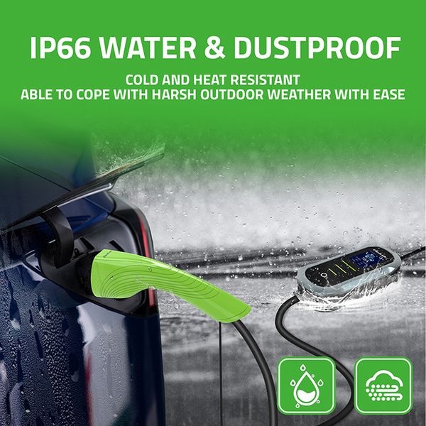 Qoltec ładowarka EV Typ 2 11kW WiFi 5m zdjęcie 15