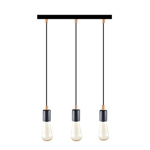 LAMPA WISZĄCA LINEA 3 OGM  CZARNA +  metal do wyboru E27 na Arena.pl