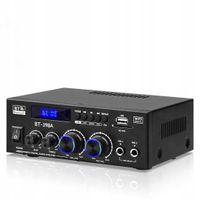 WZMACNIACZ STEREO HIFI ARRAROWN BT-398A 2 KANAŁOWY KARAOKE USB BLUETOOTH