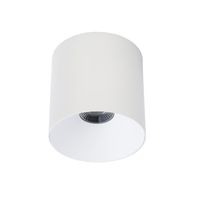 Sufitowa LAMPA spot IOS 8738 Nowodvorski metalowa OPRAWA plafon LED 20W 4000K tuba downlight biały
