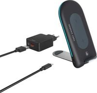 Szybka ładowarka INDUKCYJNA Hama QI-FC 15S 15W/USB-C + ŁADOWARKA QC 3.0