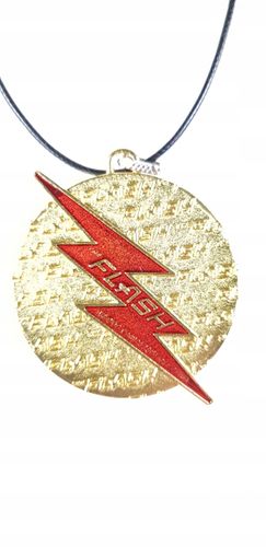 Piękny naszyjnik flash dc comics na Arena.pl