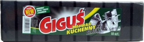 ZMYWAK KUCHENNY NACZYŃ GĄBKA CZARNY Giguś Pakiet na Arena.pl