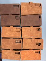 Zestaw 10 Brązowych Etui na Telefony - Mix Marek oraz Modeli