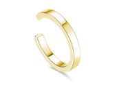 Delikatna pozłacana srebrna nausznica kolczyk na małżowinę ear cuff srebro 925 Z1881EG
