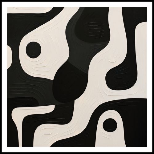 Plakat 80x80cm Kontrastowa Harmonia na Arena.pl