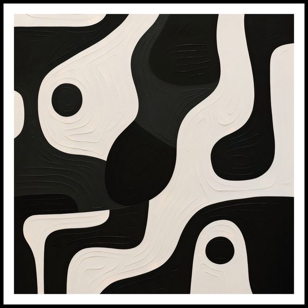 Plakat 80x80cm Kontrastowa Harmonia zdjęcie 3