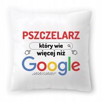 Poduszka Dla Pszczelarza Na Urodziny Prezent Z Nadrukiem Ze Zdjęciem