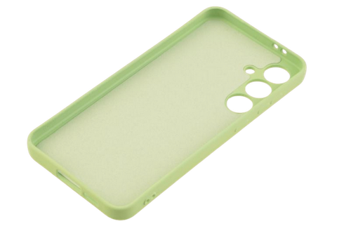 Etui silikonowe Tint do Samsung Galaxy S24 Fe zielony na Arena.pl