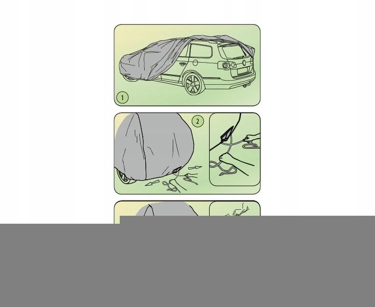 Pokrowiec plandeka 3 warstwy Alfa Romeo MiTo zdjęcie 6