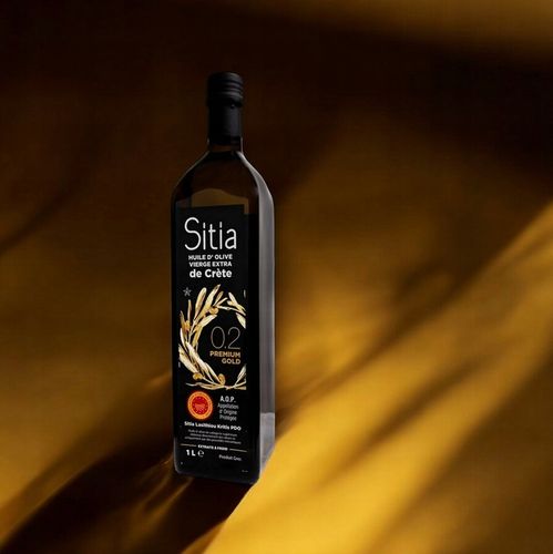 Oliwa z Oliwek Extra Virgin 1L Premium Sitia 0,2% Data Ważności 05/2027 na Arena.pl