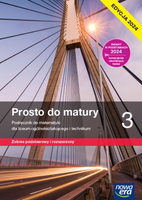 Prosto do matury matematyka podręcznik klasa 3 podstawa i rozszerzenie 2024