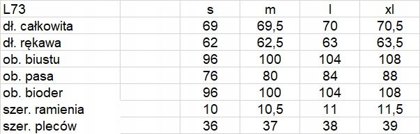 Żakiet L073 czerwony L zdjęcie 6