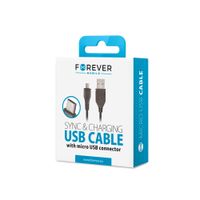 Kabel Forever Micro USB czarny pudełko