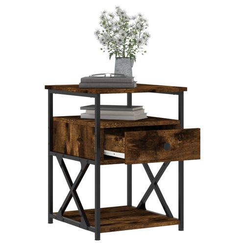 Szafka nocna, przydymiony dąb, 40x42x55 cm na Arena.pl