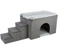 TRIXIE Harvey Soft legowisko budka schody domek buda psa składana 154×60x60
