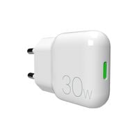 ładowarka sieciowa usb-c gan 30w - biała