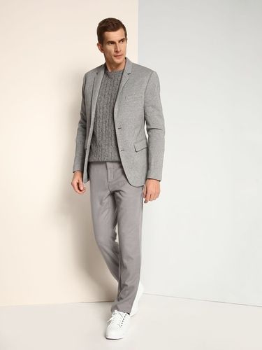 M6022 TOP SECRET SZARE KLASYCZNE SPODNIE _33 na Arena.pl