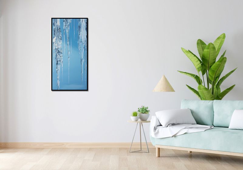Plakat 50x100cm Kryształowe Sople zdjęcie 4